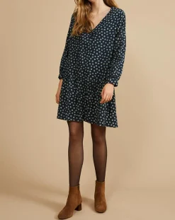 Femme Harris Wilson Robes^Robe en Twill Ema thym