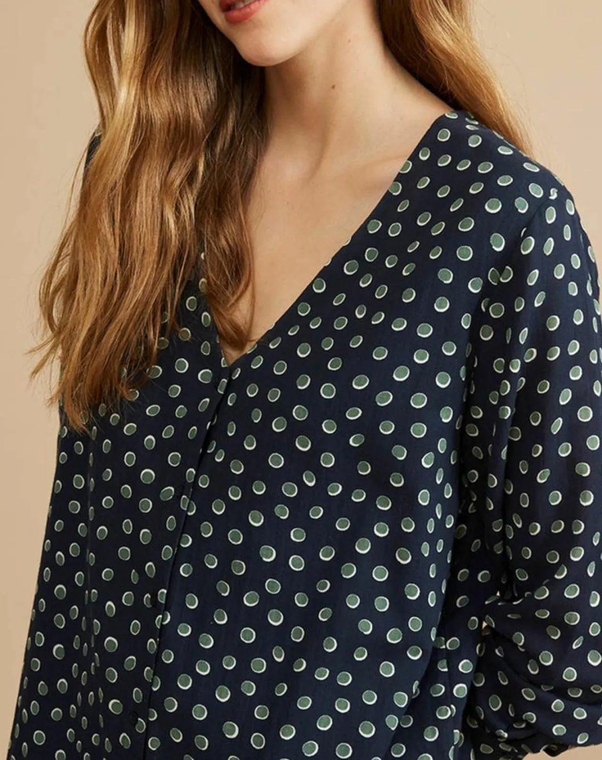 Femme Harris Wilson Robes^Robe en Twill Ema thym