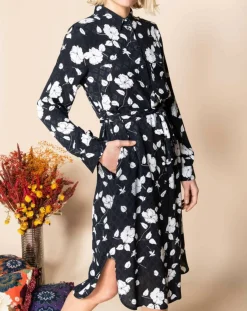 Robe Enthousiasme noire-Derhy New