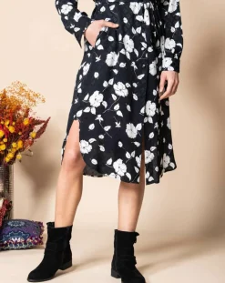 Robe Enthousiasme noire-Derhy New