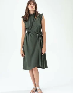 Femme Indies Robes^Robe Eta kaki