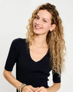 Robe Evaelle marine-La Petite Etoile Sale