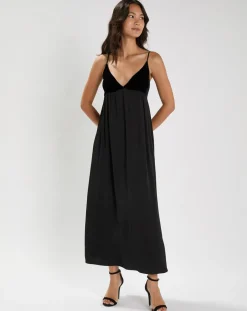Robe Fizz noire-Lauren Vidal Outlet
