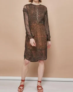 Robe Frances granit cumin-Mare di Latte Discount