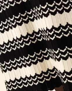 Robe Fresh blanc/noir-Indies Discount