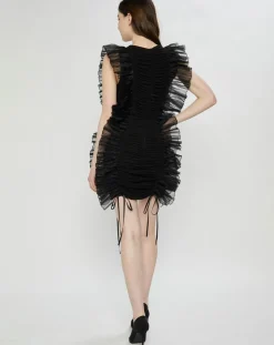 Femme Rochas Robes^Robe Gathered Skinny noire