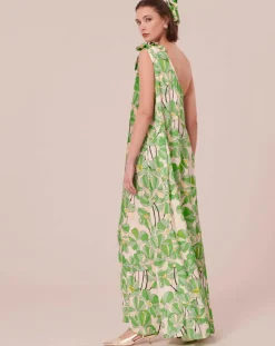 Femme Tara Jarmon Robes^Robe imprimé à fleurs verte