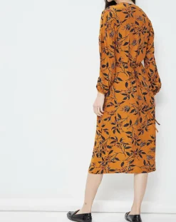 Robe imprimée Beatrice caramel-See u Soon Outlet