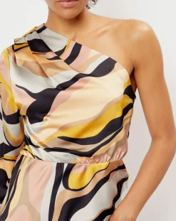 Robe imprimée Camille grise-See u Soon Best
