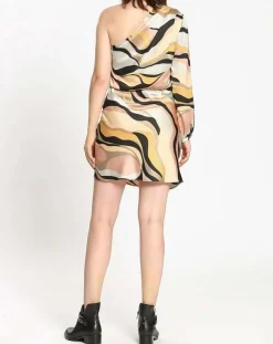 Robe imprimée Camille grise-See u Soon Best