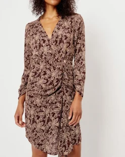 Femme See u Soon Robes^Robe imprimée floral Luna bordeaux