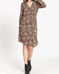 Femme See u Soon Robes^Robe imprimée floral Luna bordeaux