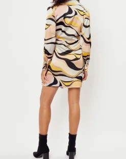 Robe imprimée Margot grise-See u Soon Sale