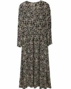 Femme See u Soon Robes^Robe imprimée Noémie noire