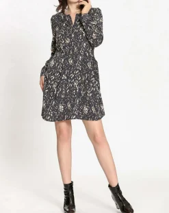 Femme See u Soon Robes^Robe imprimée Sarah bleue