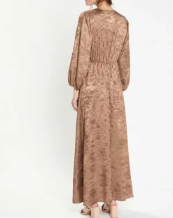 Robe irisée Glam marron-Lauren Vidal Online
