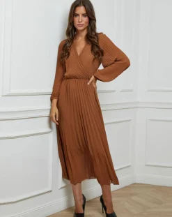 Femme Alice & Charlotte Robes^Robe Jade camel