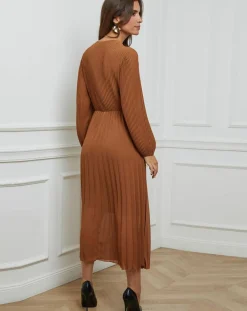Femme Alice & Charlotte Robes^Robe Jade camel