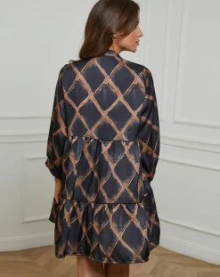 Robe Jade noire-Alice & Charlotte Clearance