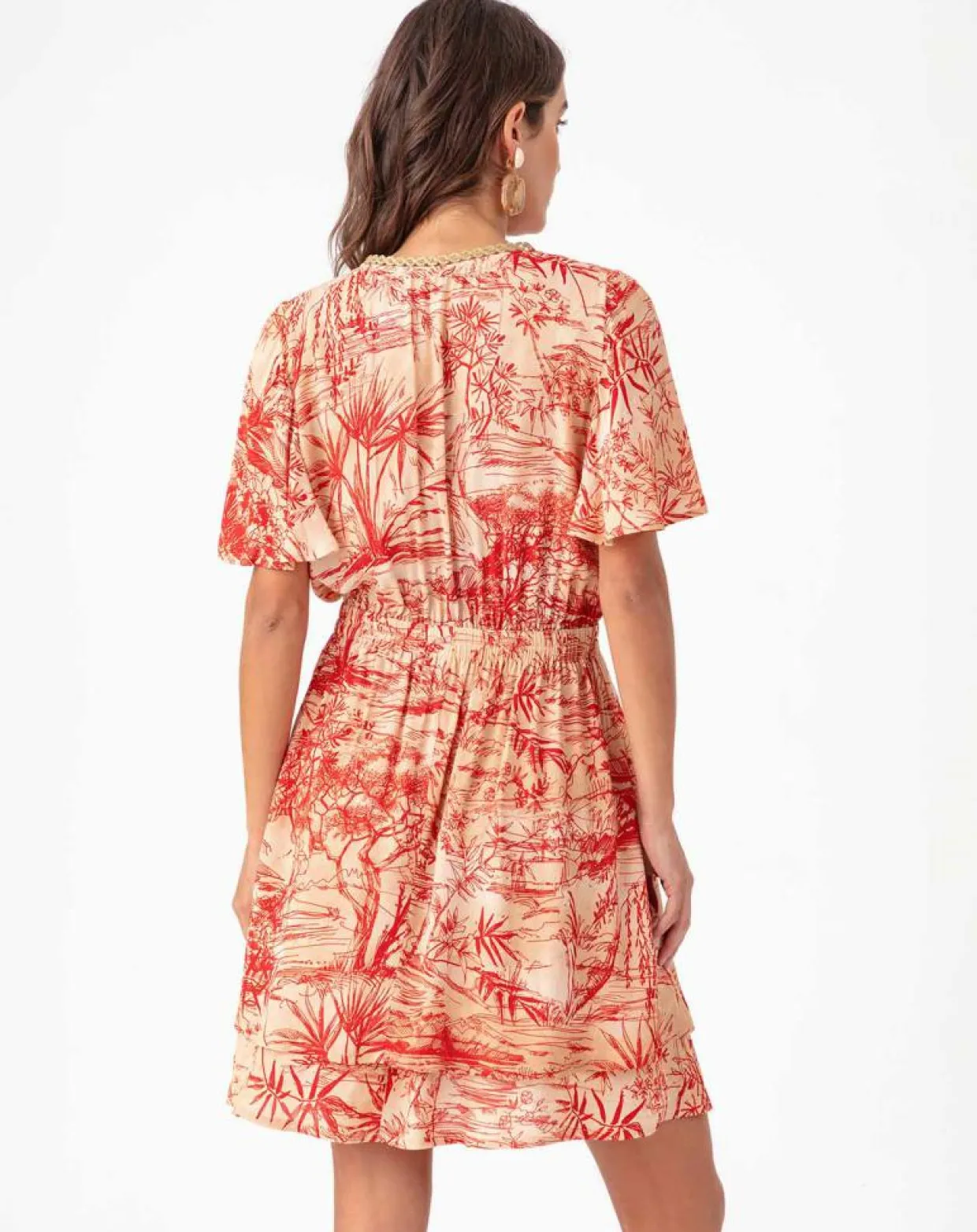Robe Jade rouge-Bleu Blanc Rouge Best