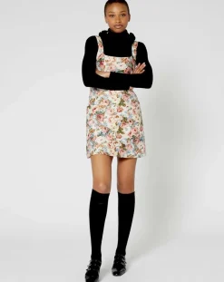 Femme Manoush Robes^Robe Jardin d'Hiver print écru/multicolore