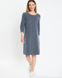 Femme Marc O'Polo Robes^Robe Jersey bleu foncé