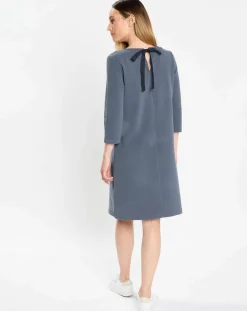Femme Marc O'Polo Robes^Robe Jersey bleu foncé