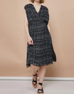Robe Josepha vague bleue-Mare di Latte Discount