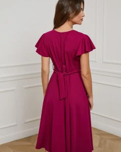 Femme Alice & Charlotte Robes^Robe Judith prune