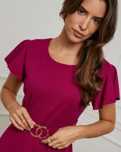 Femme Alice & Charlotte Robes^Robe Judith prune