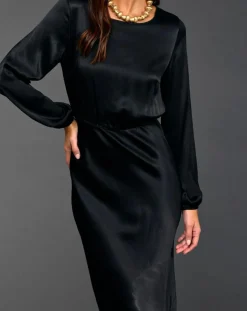 Femme Lauren Vidal Robes^Robe Kimi noire