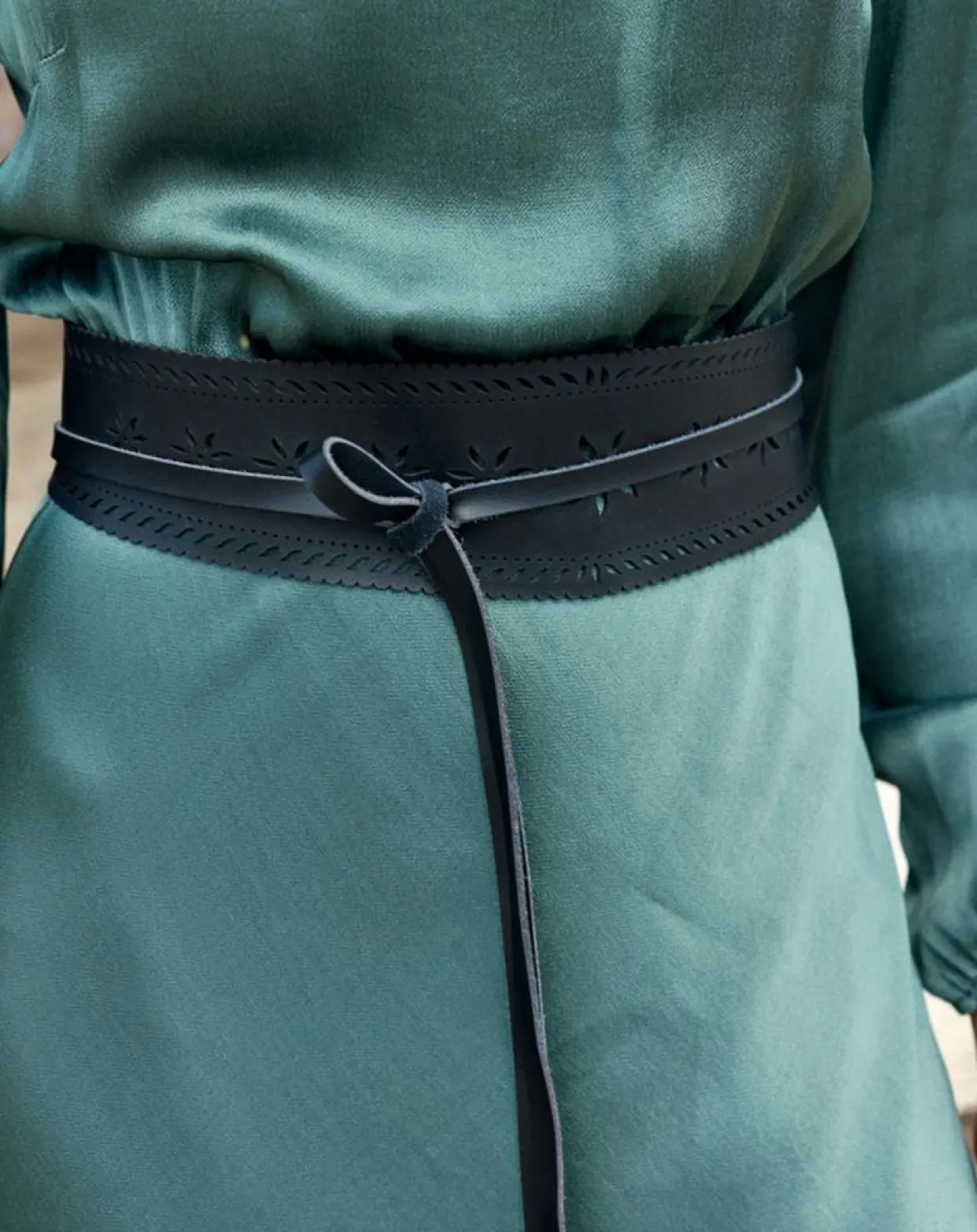 Robe Kimi verte-Lauren Vidal Outlet