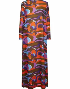 Femme Manoush Robes^Robe longue Caftan Purple Country Pop lilas