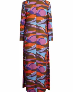 Femme Manoush Robes^Robe longue Caftan Purple Country Pop lilas