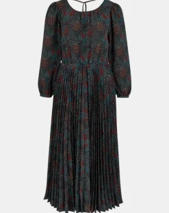 Femme Galeries Lafayette Robes^Robe longue et plissée Gaia noire