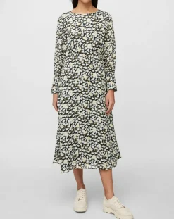 Robe longue fleurie multicolore-Marc O'Polo Outlet