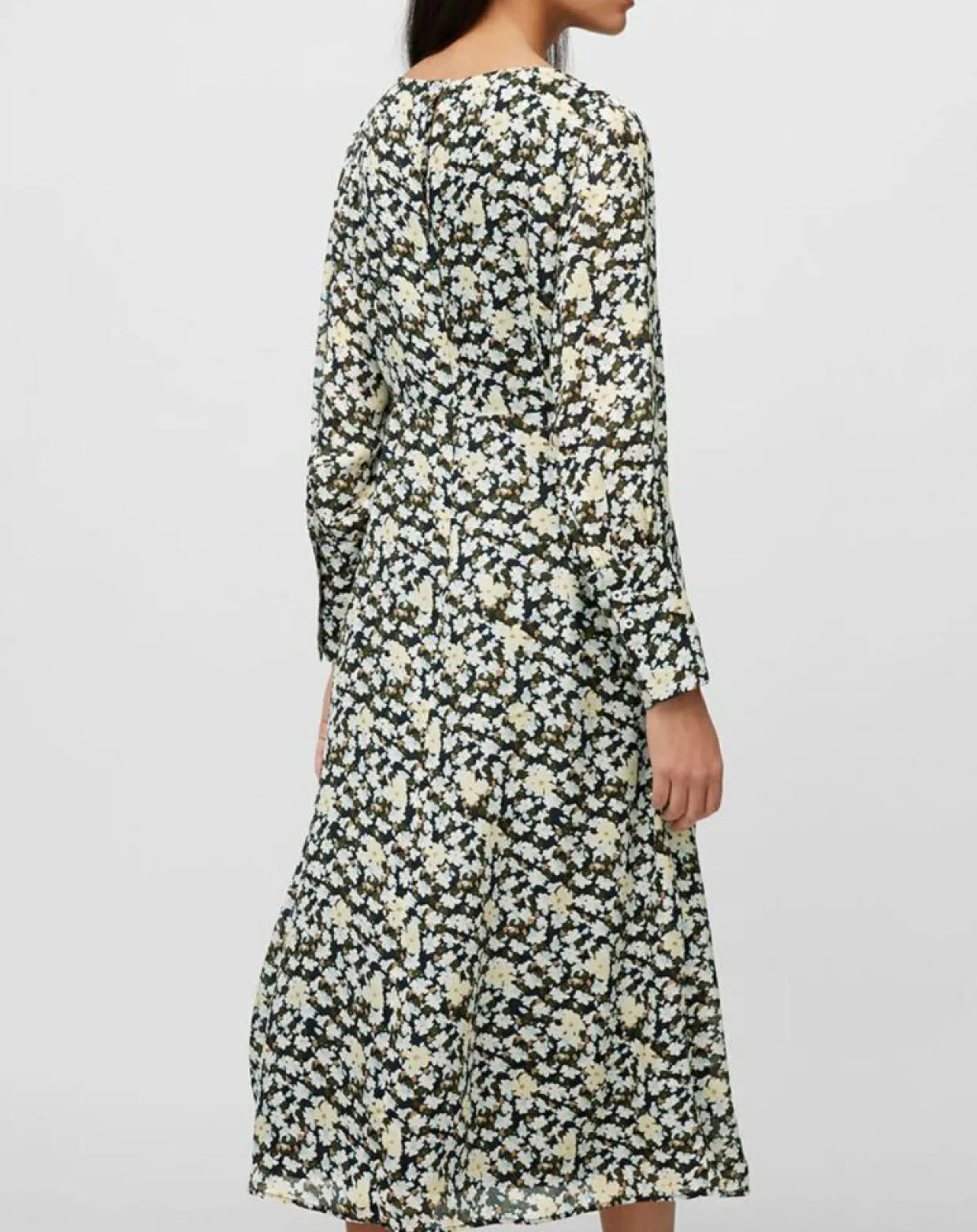 Robe longue fleurie multicolore-Marc O'Polo Outlet
