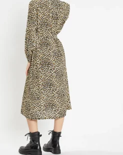 Femme Galeries Lafayette Robes^Robe longue Gamba léopard noire