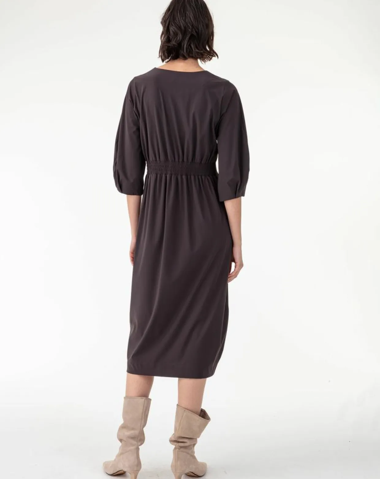 Femme Indies Robes^Robe Longue Miranda choco