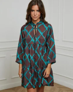 Femme Alice & Charlotte Robes^Robe Louise café