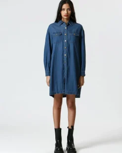 Femme The Korner Robes^Robe Lucie bleue