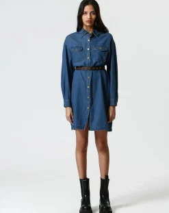 Femme The Korner Robes^Robe Lucie bleue