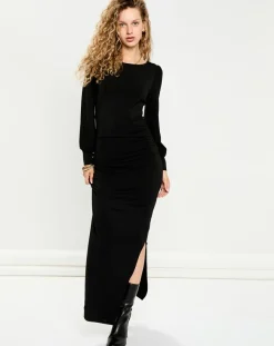 Femme La Petite Etoile Robes^Robe Mafalda noire