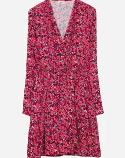 Robe Malta imprimée rose-An'ge New