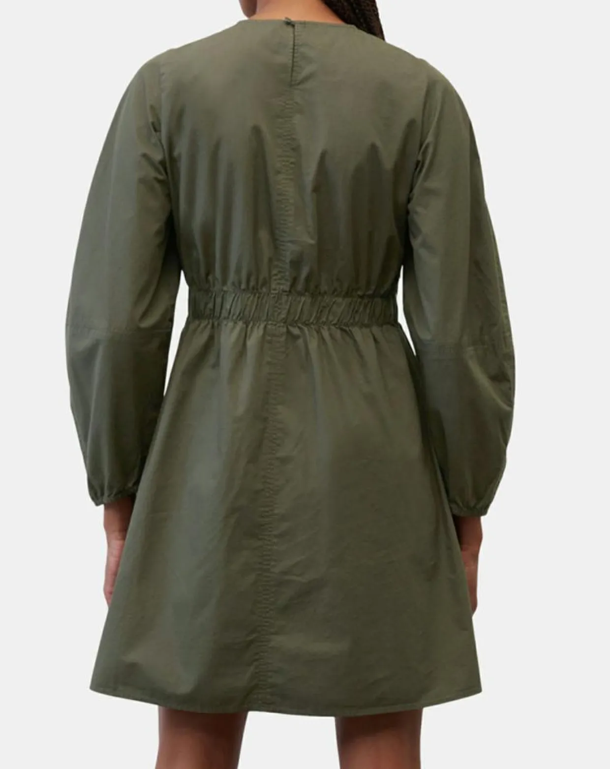 Robe manches ballons kaki-Marc O'Polo Hot