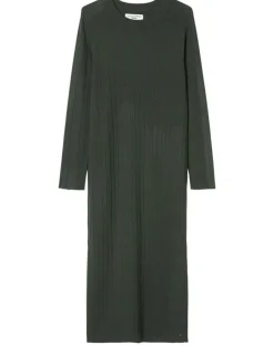 Robe manches longues Col Rond Maille Milano vert foncé-Marc O'Polo Hot