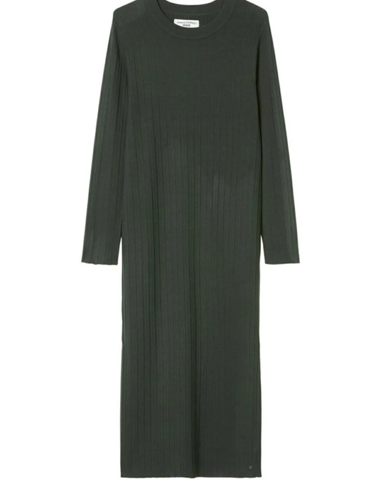 Robe manches longues Col Rond Maille Milano vert foncé-Marc O'Polo Hot
