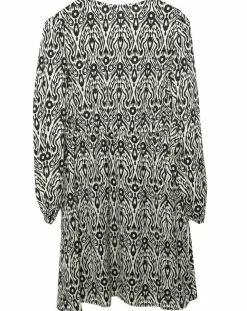 Robe Mariam imprimée noire-See u Soon New