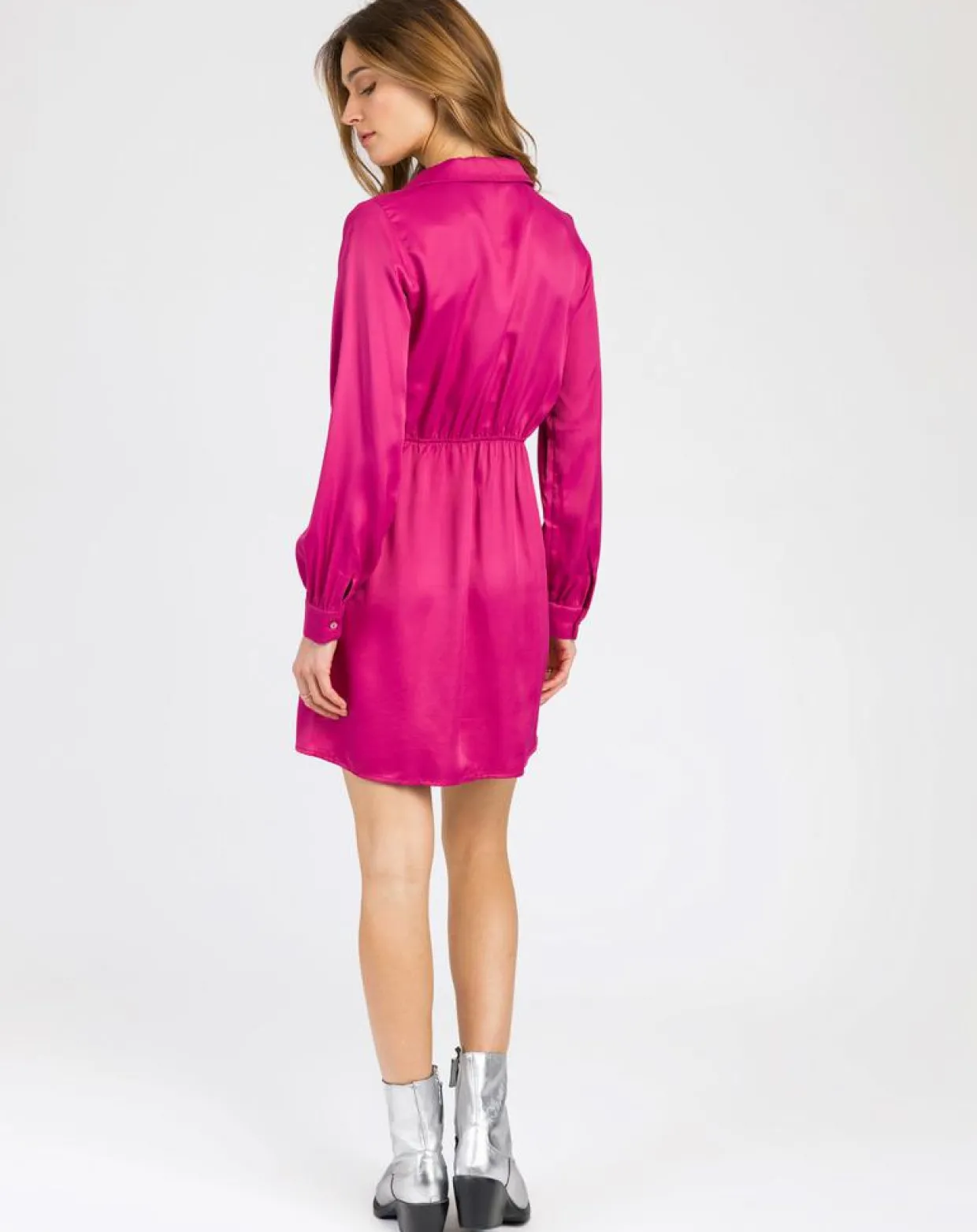 Femme An'ge Robes^Robe Martinez framboise