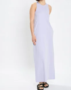 Femme Marc O'Polo Robes^Robe maxi violet clair